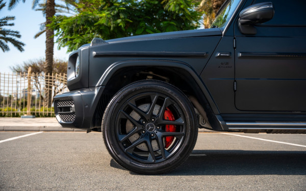 Matte Black Mercedes G63 AMG Photo 4
