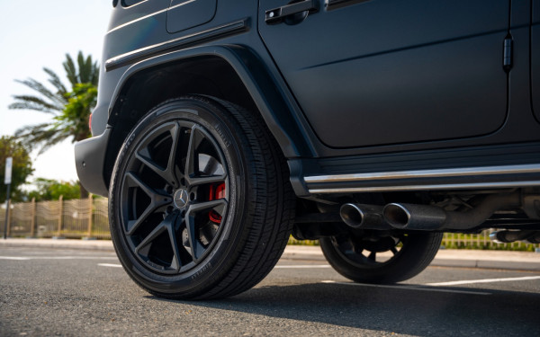 Matte Black Mercedes G63 AMG Photo 11