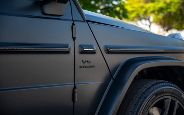 Matte Black Mercedes G63 AMG Photo 14