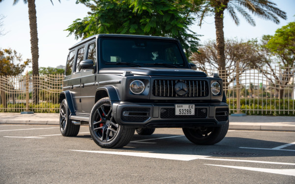 Matte Black Mercedes G63 AMG Photo 19