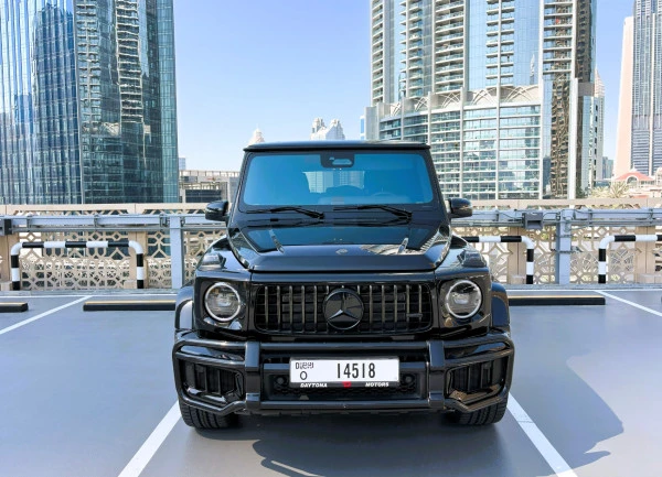 Black Mercedes G63 Photo 5