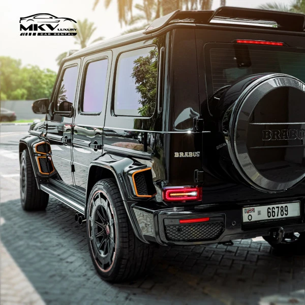 Black Mercedes G63 Brabus Photo 5