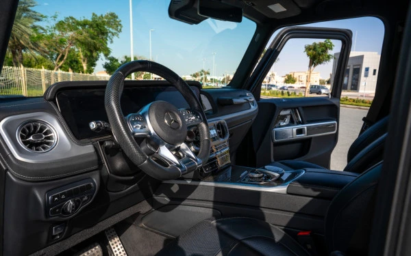 Matte Black Mercedes G63 AMG Photo 15