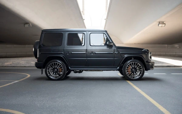 Matte Black Mercedes G63 AMG Photo 11