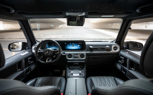 Matte Black Mercedes G63 AMG Photo 25