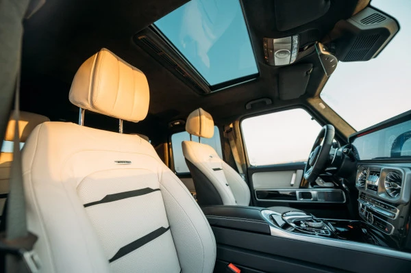 Weiß Mercedes G63 AMG Photo 5