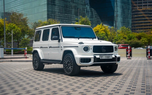أبيض مرسيدس G63 AMG Photo 2